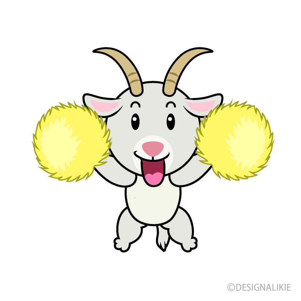 Cheering Goat