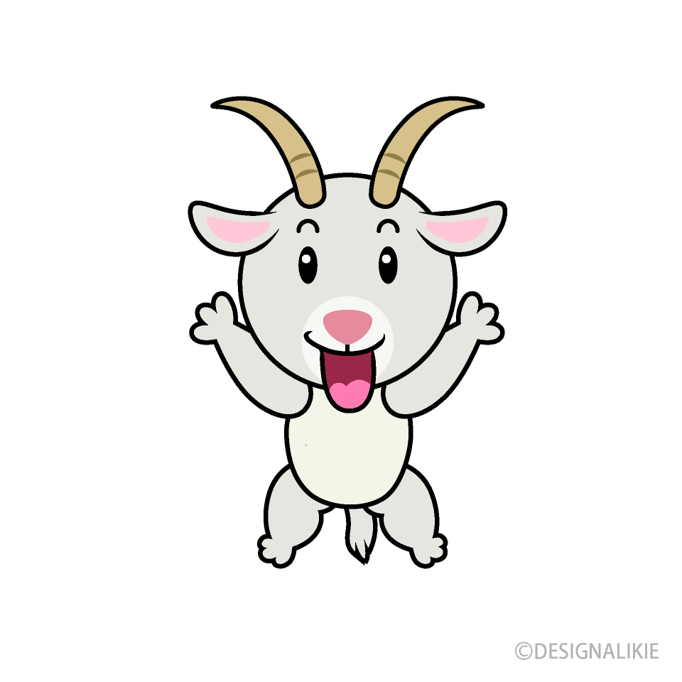 Cabra emocionada