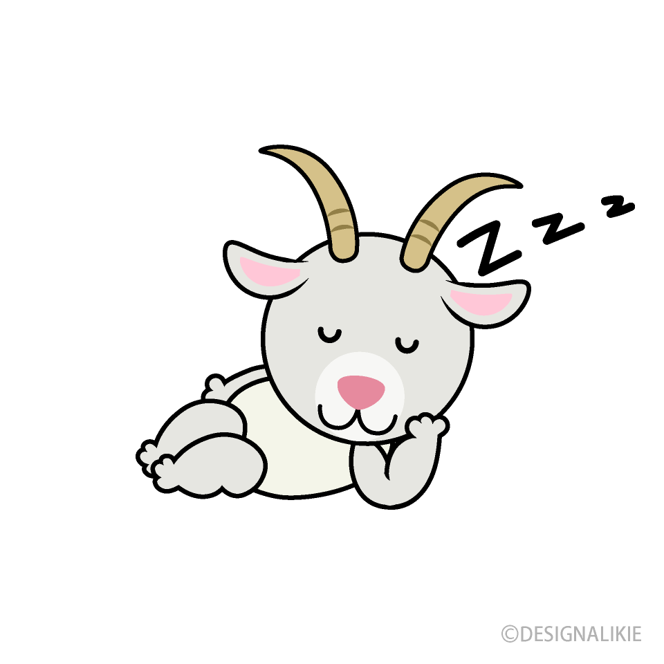 Sleeping Goat