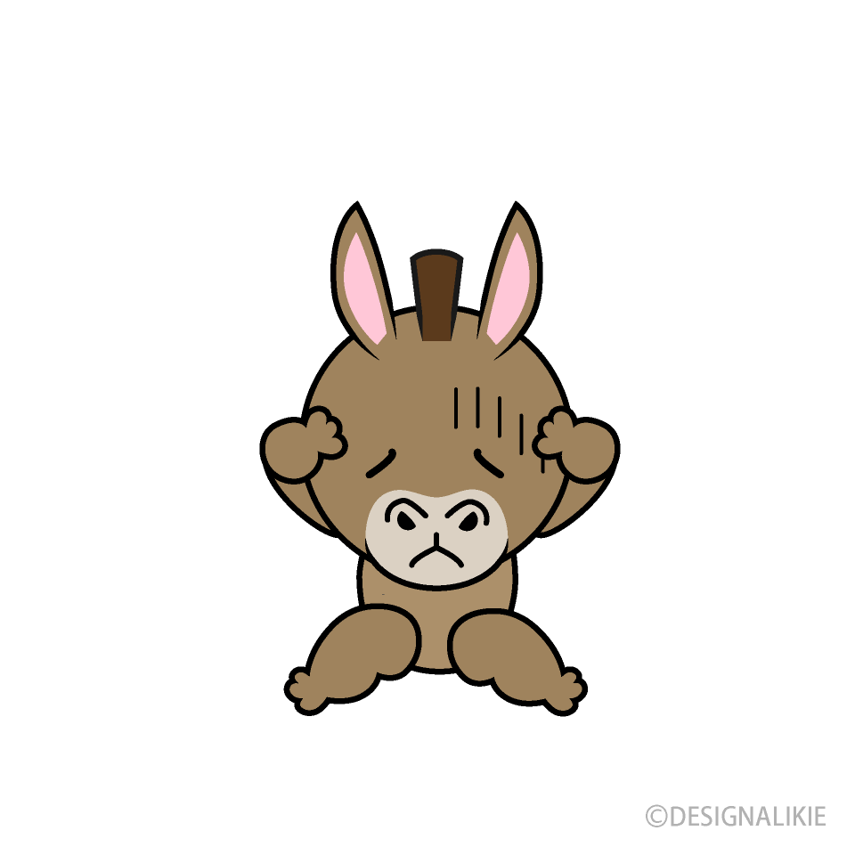 Burro deprimido