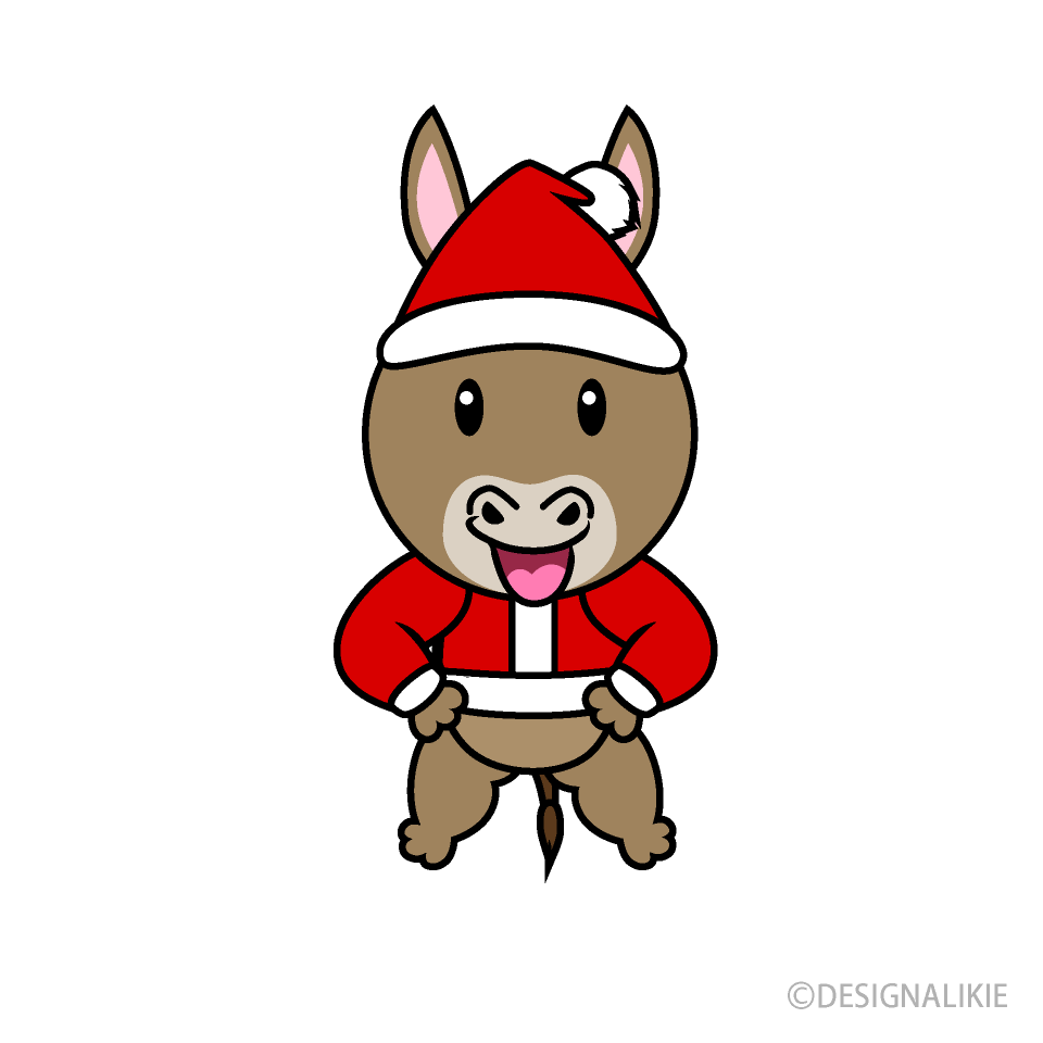 Christmas Donkey