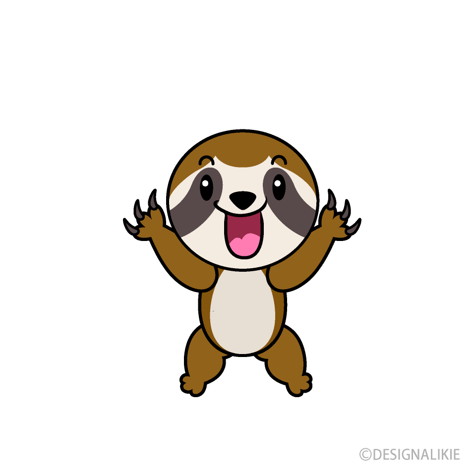 Excited Sloth