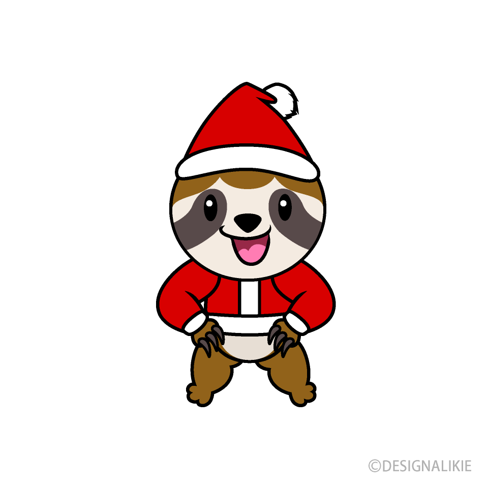 Christmas Sloth