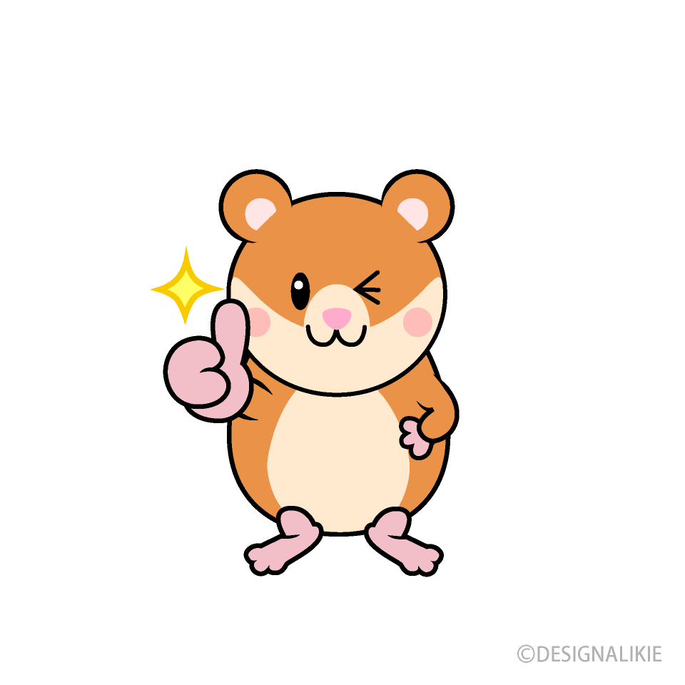 Thumbs up Hamster