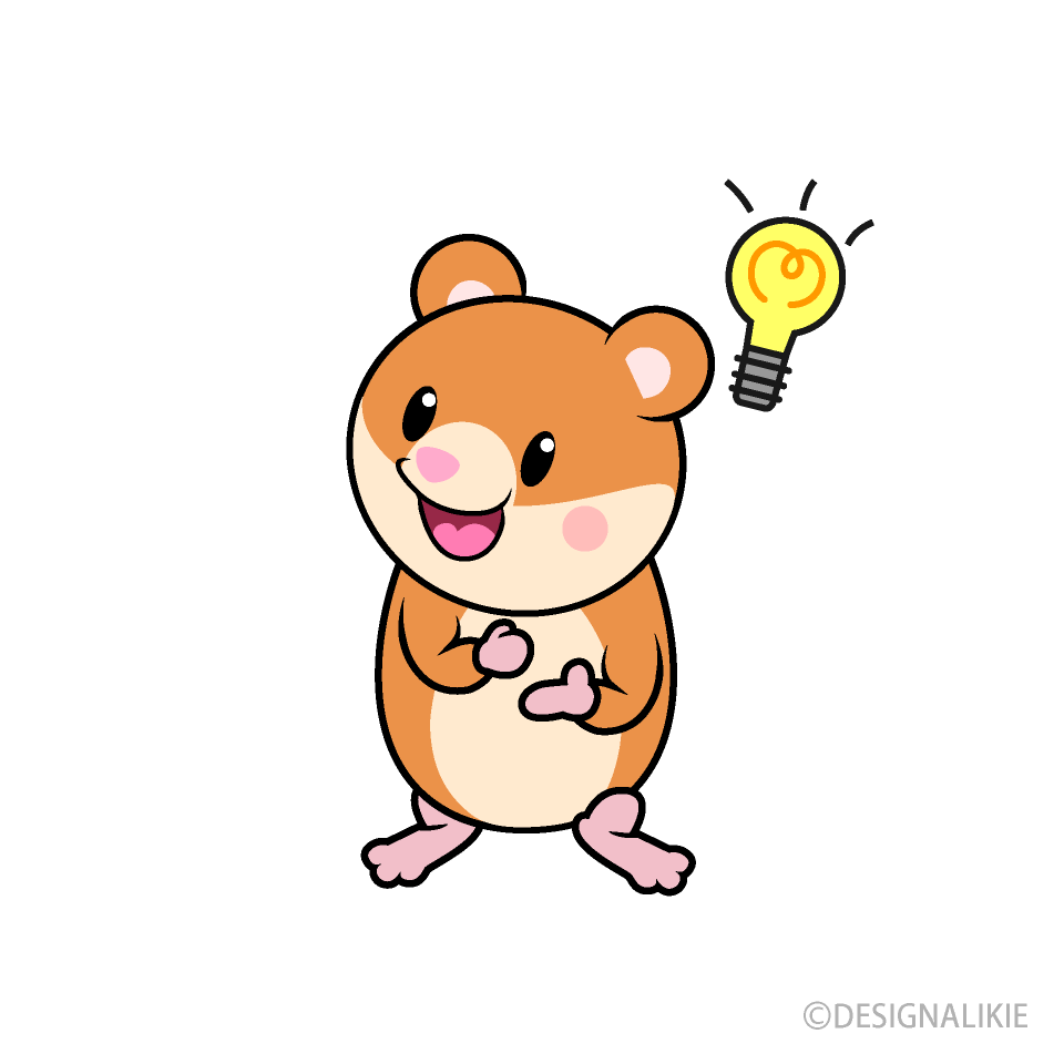 Lightbulb Hamster