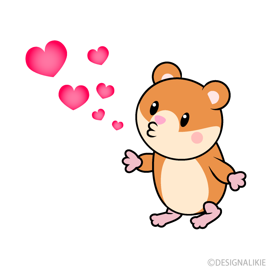 Kissing Hamster