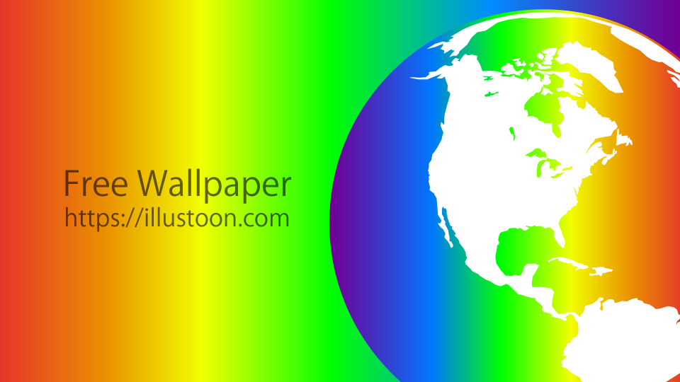 Fondo de tierra de color arco iris
