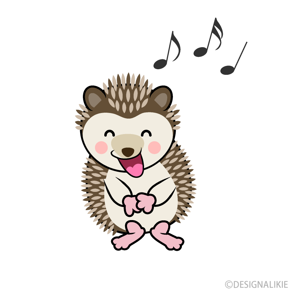 Erizo cantando