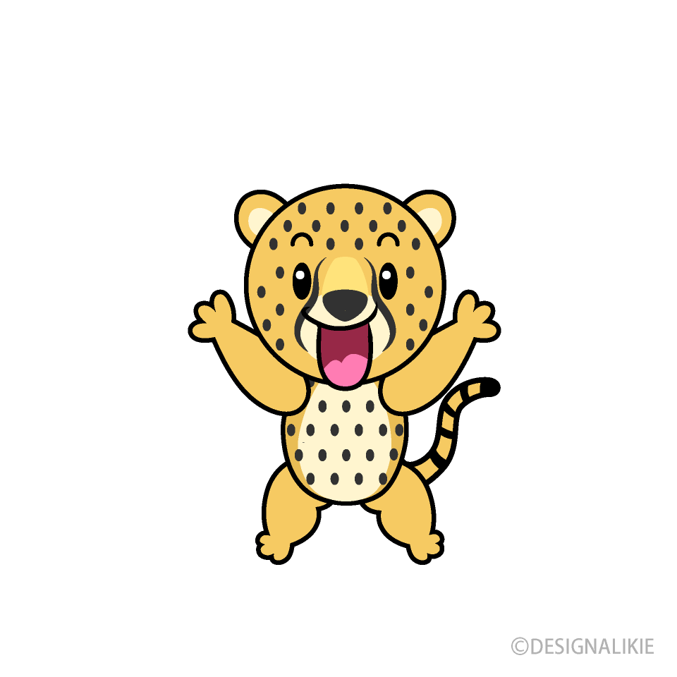 Excited Cheetah