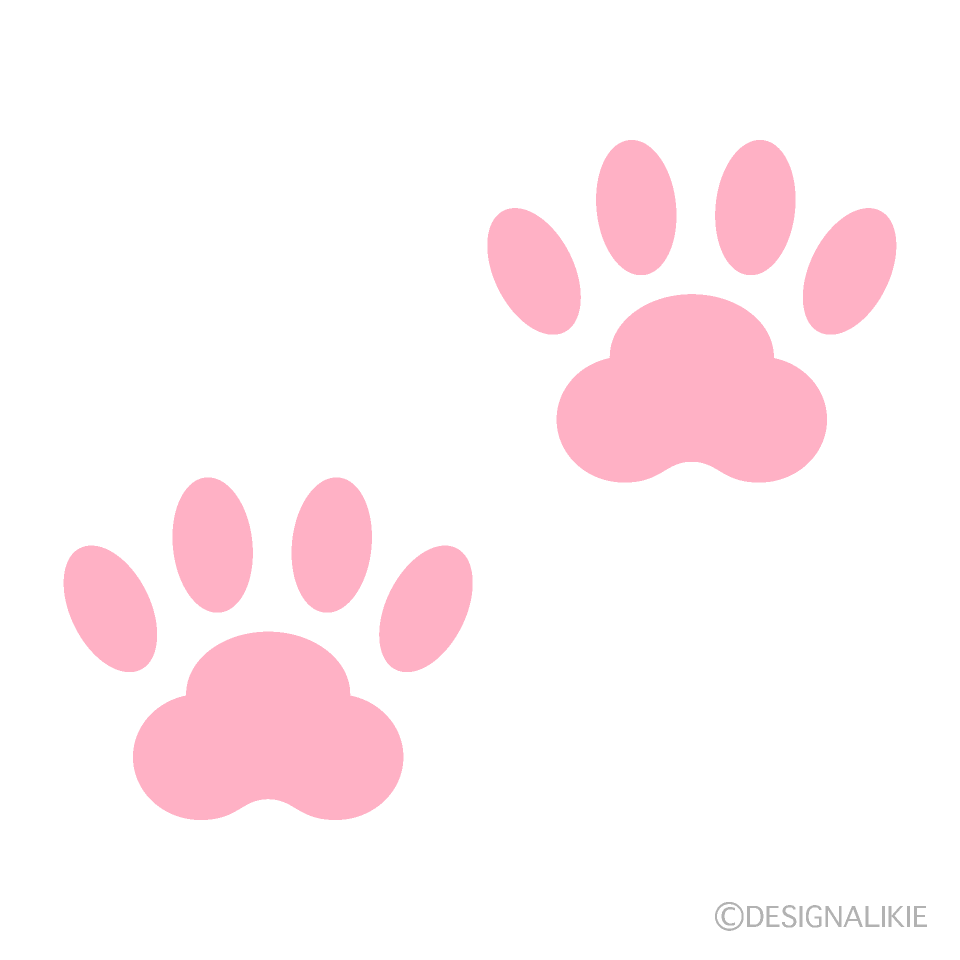 Pink Paw Prints