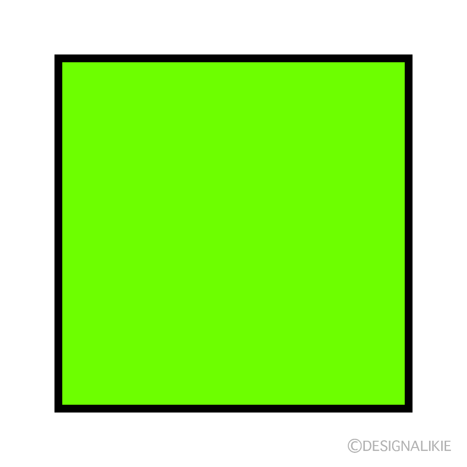 Yellow Green Square