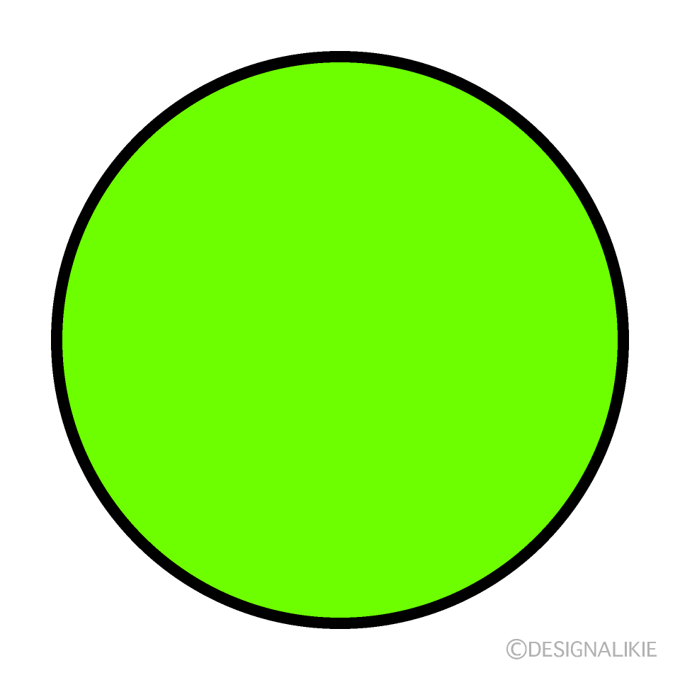 Yellow Green Circle