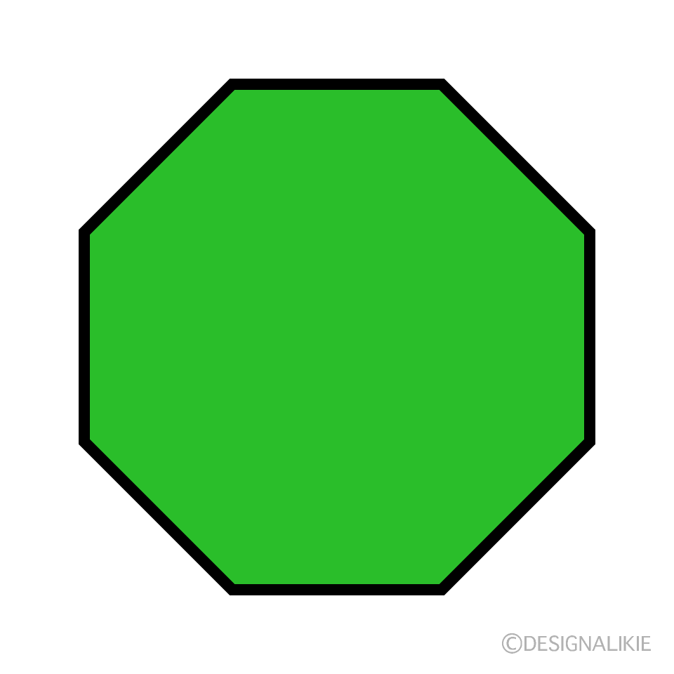 Forma de octágono