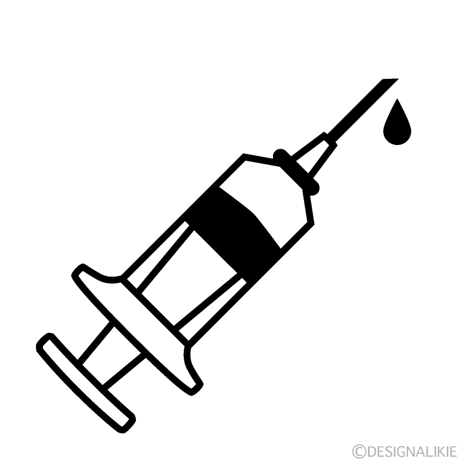 Syringe Black and White