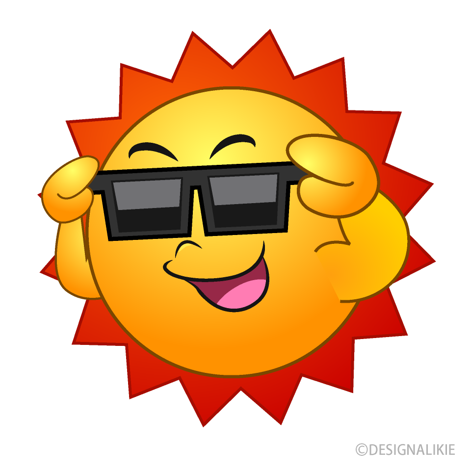 Sun with Sunglasses