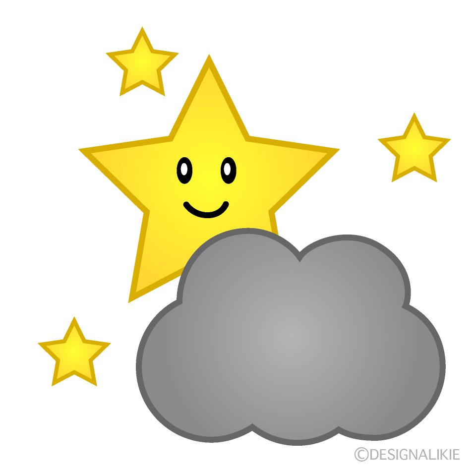 Cute Star Cloudy