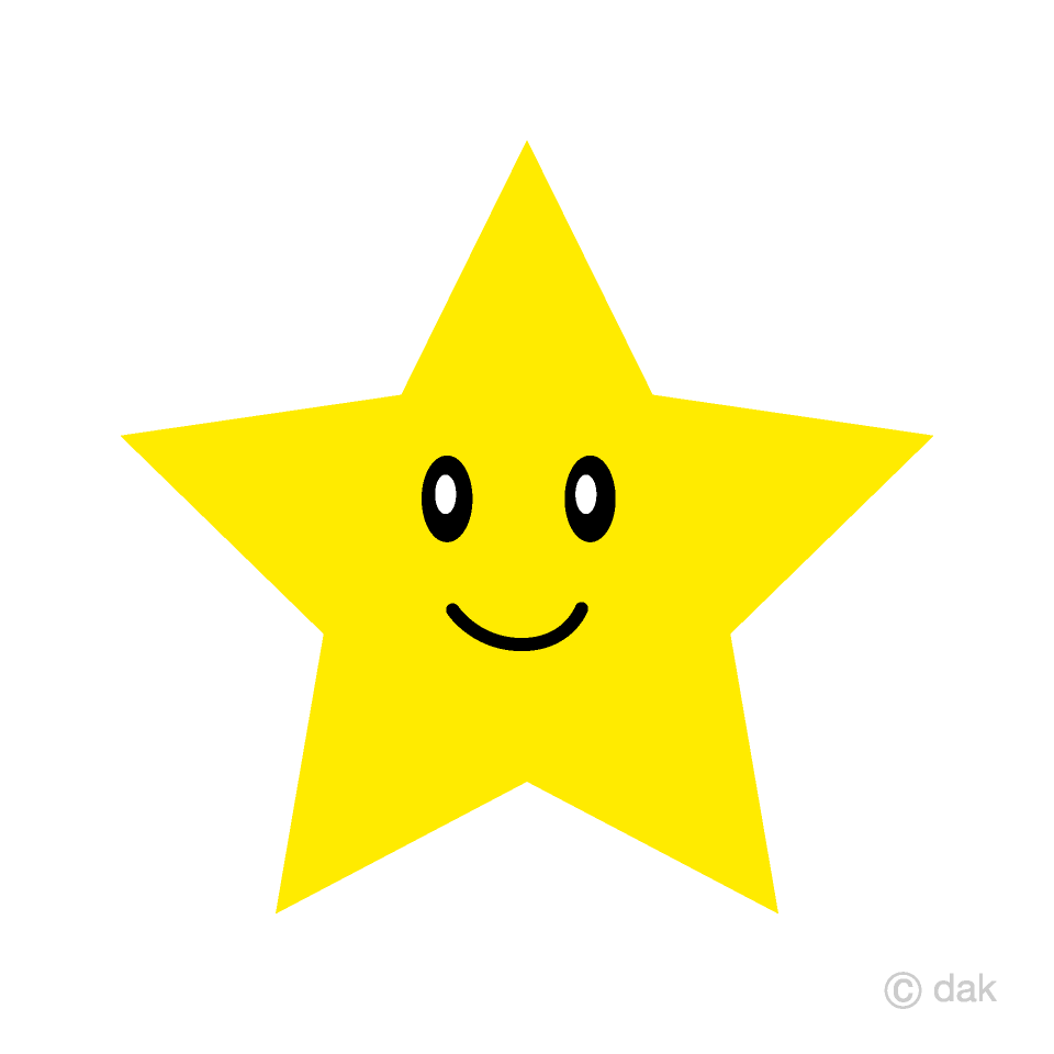 Cute Star Character