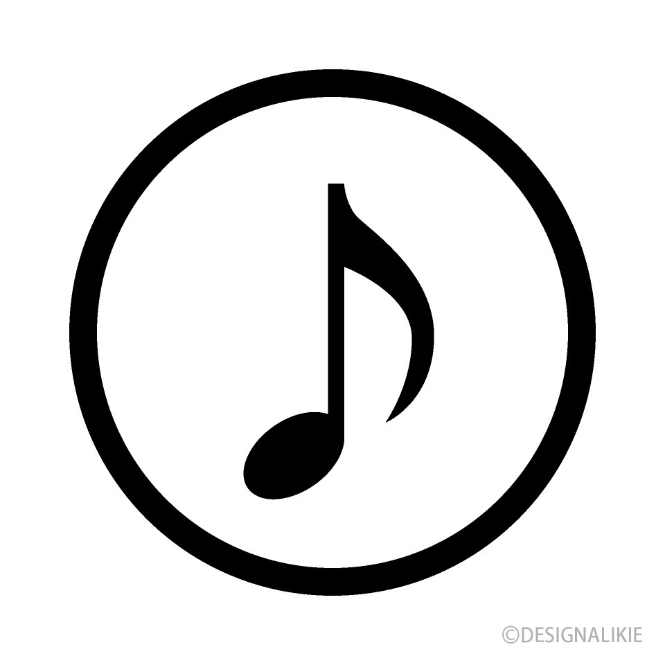 Note Circle BW