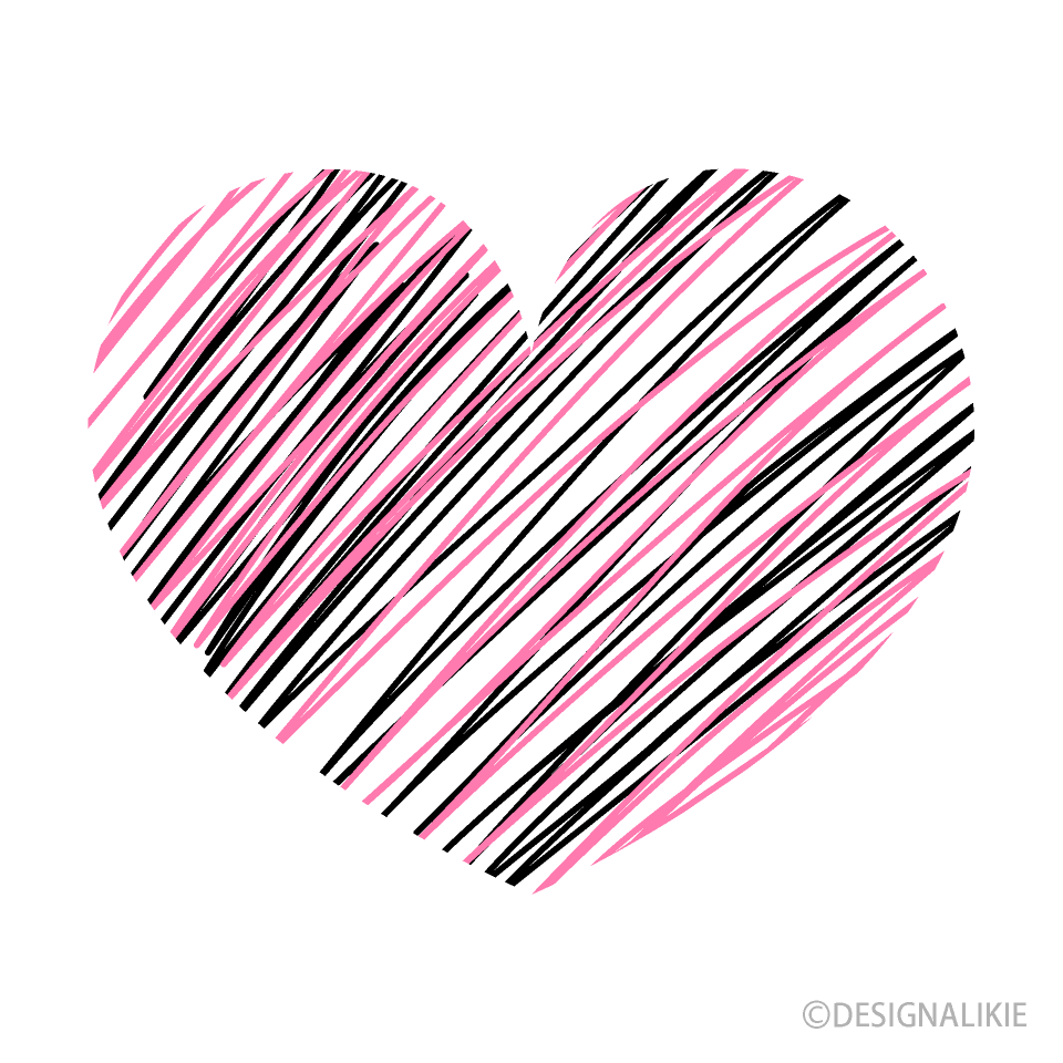 Rough Pink Heart