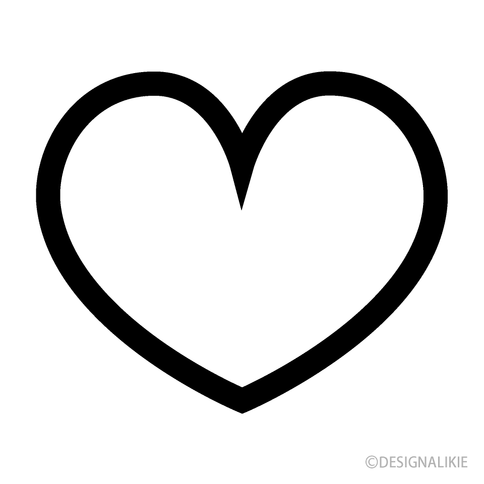 Heart Black and White