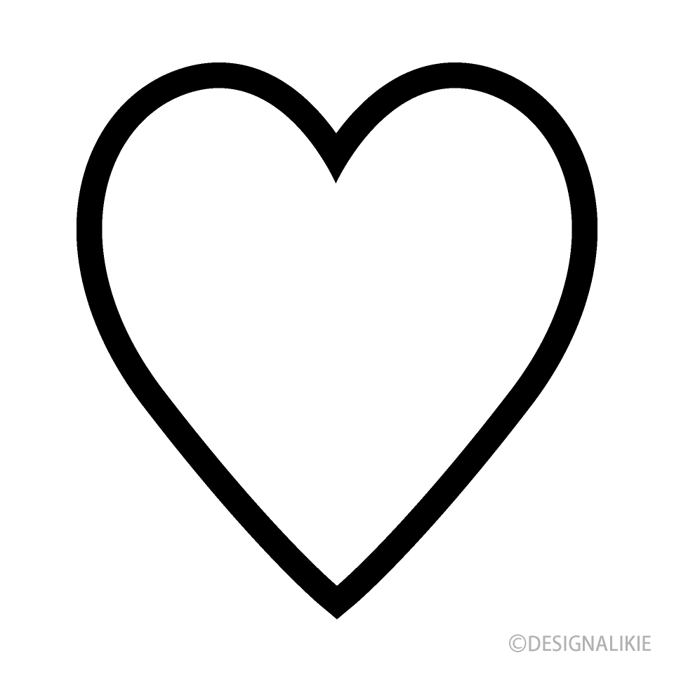 Corazón blanco y negro