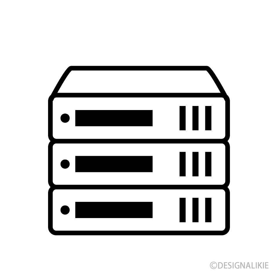 Server Black and White