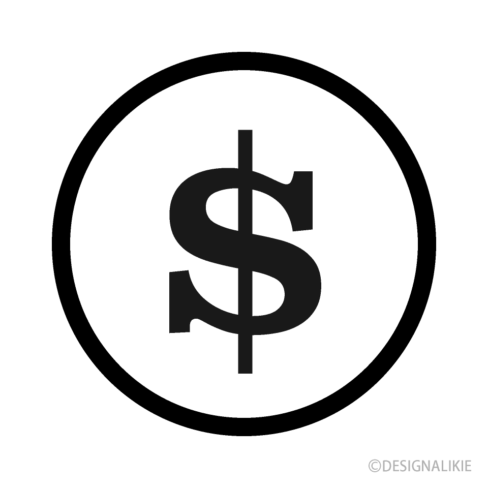 Dólar blanco y negro