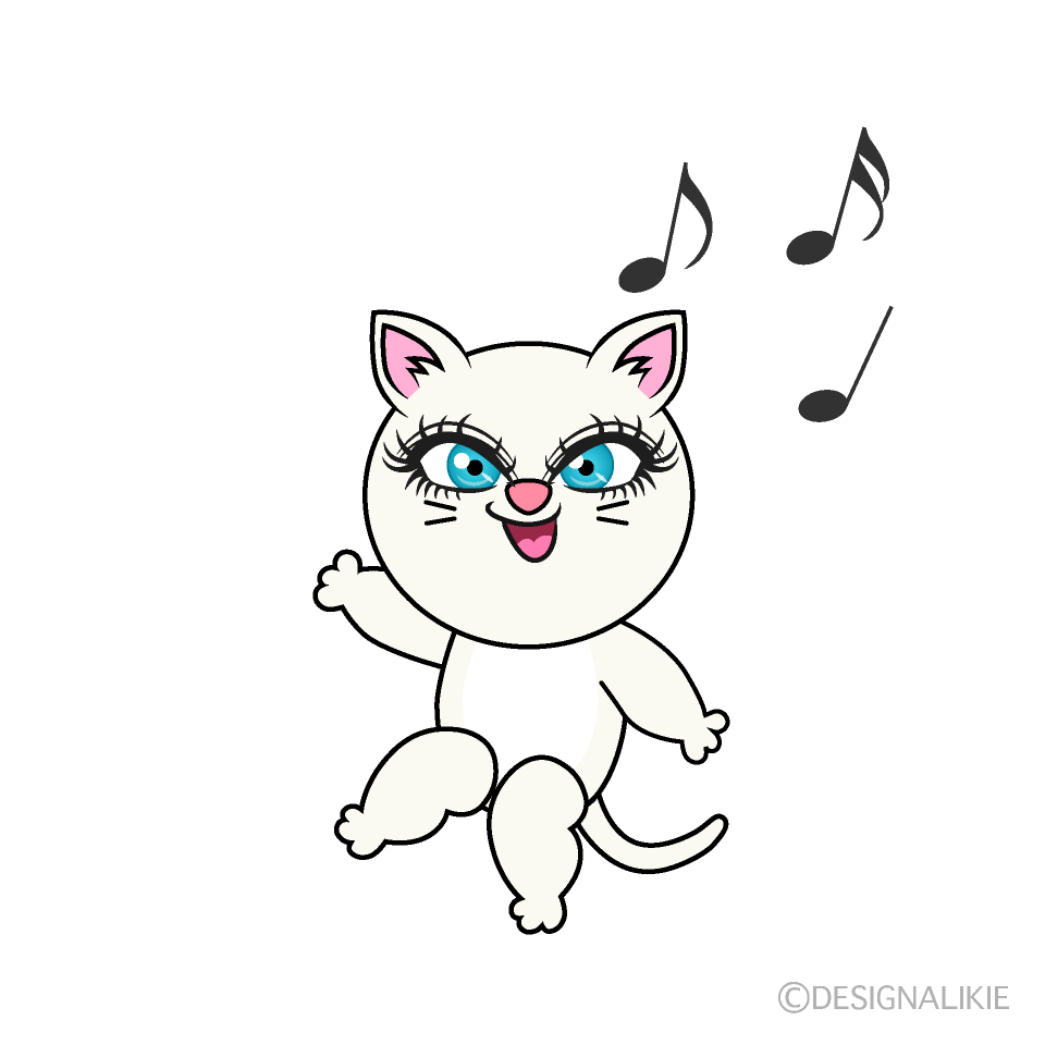Dancing Female Cat
