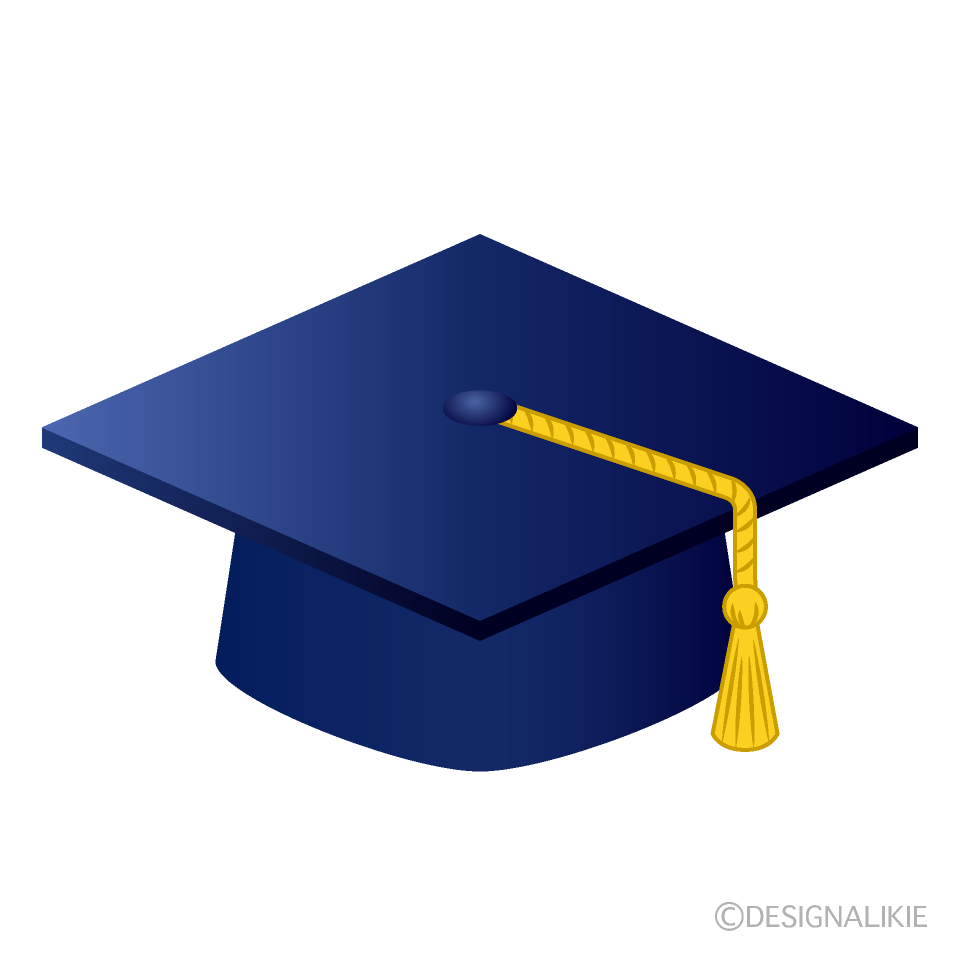 Blue Graduation Cap