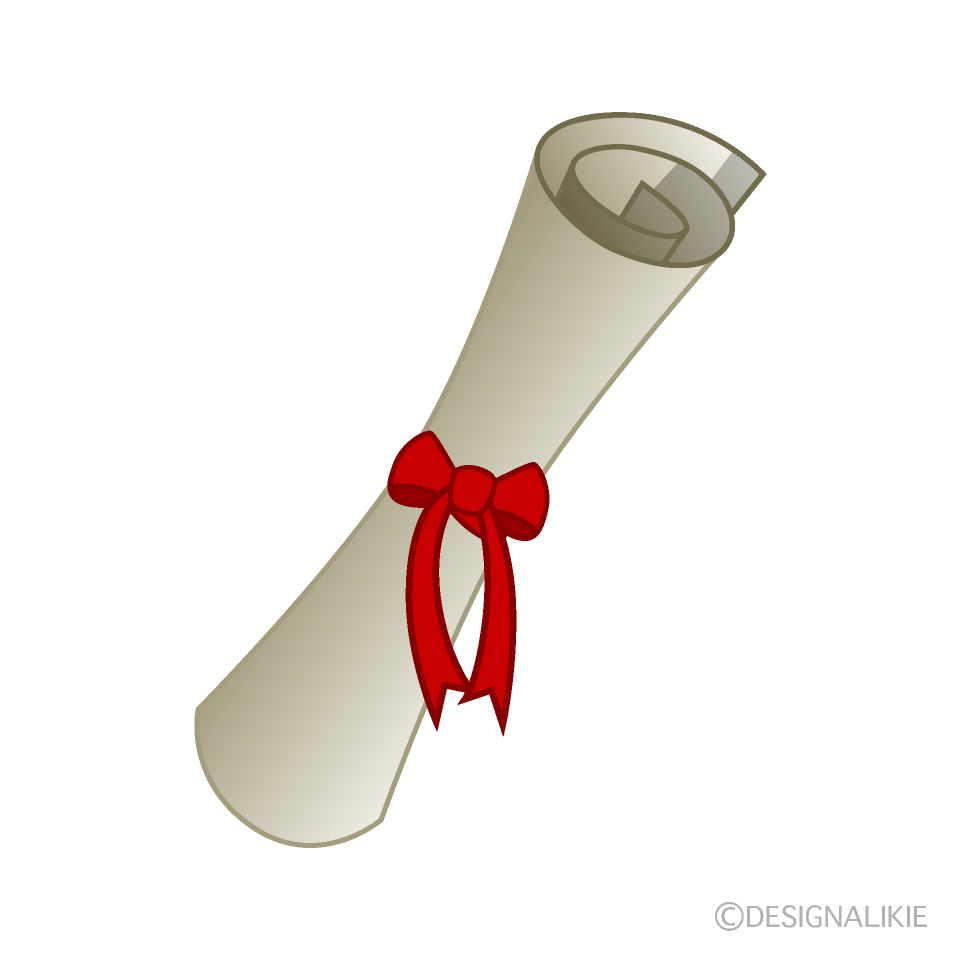Diploma con cinta