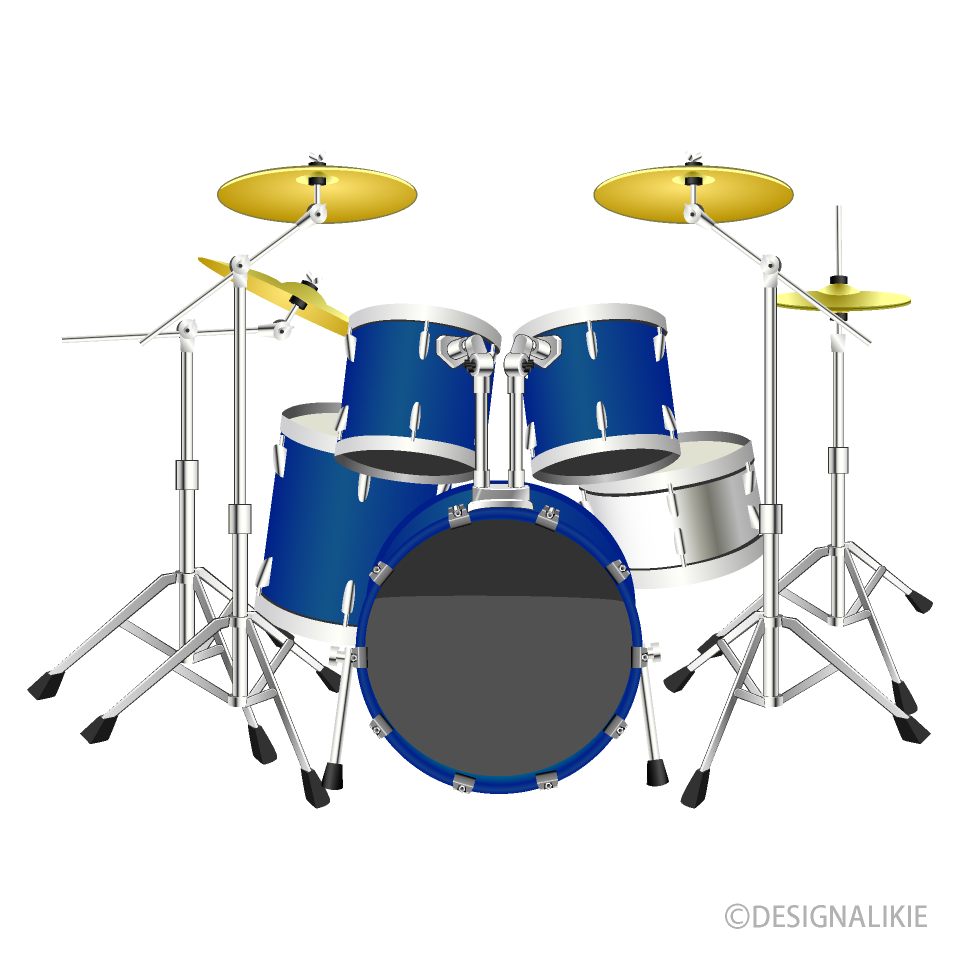 Blue Drum Set