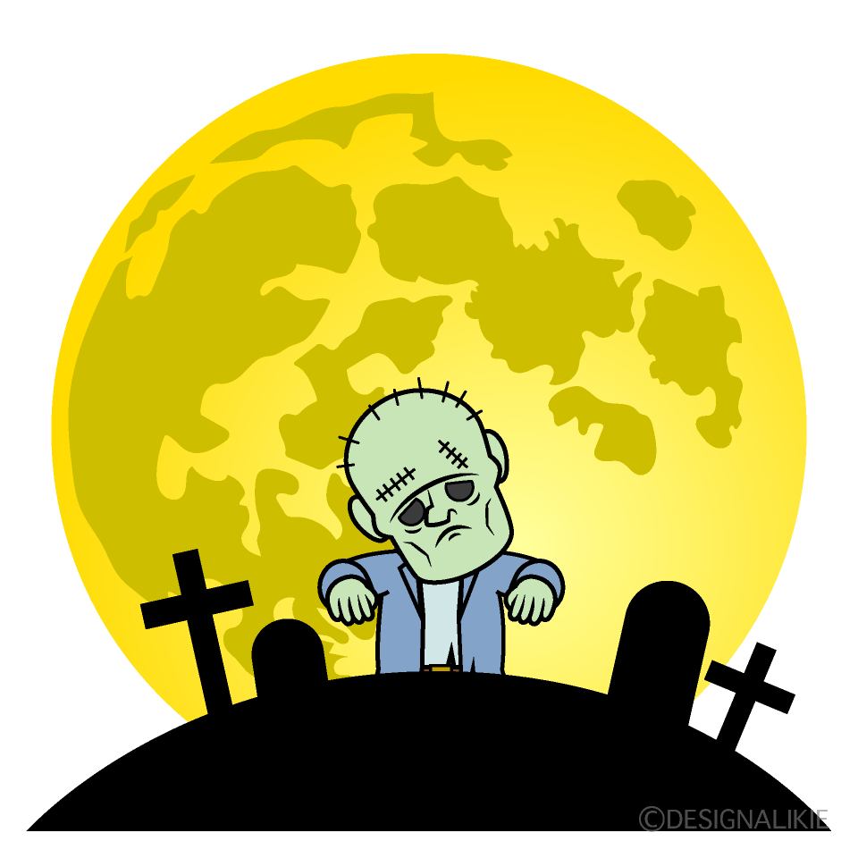 Moonlit Night Zombie