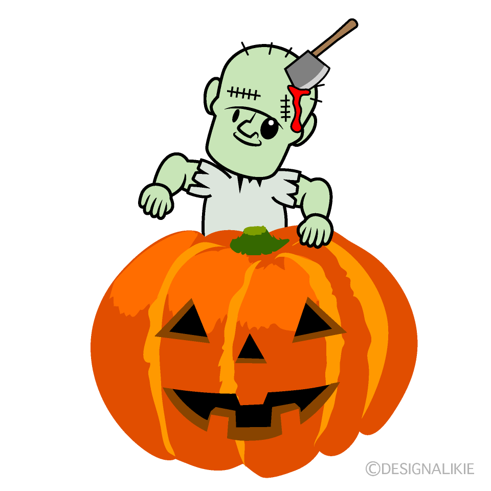 Zombi y calabaza