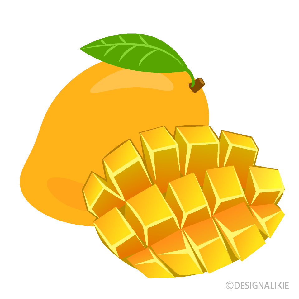 Cut Yellow Mango