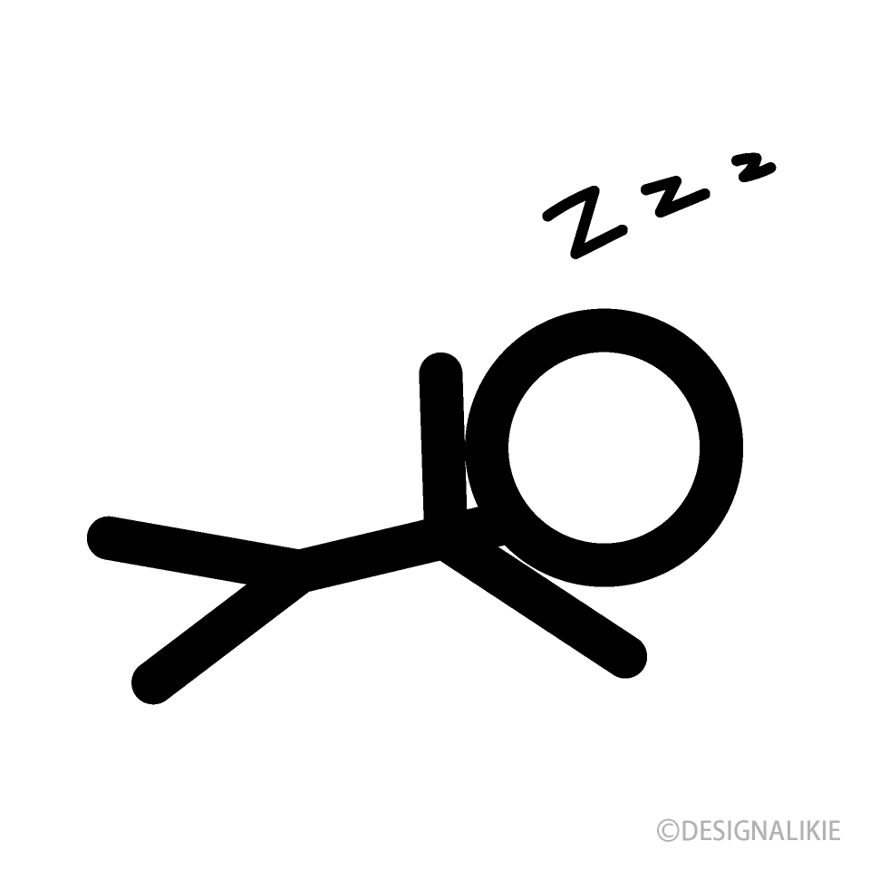 Sleeping Stick Man