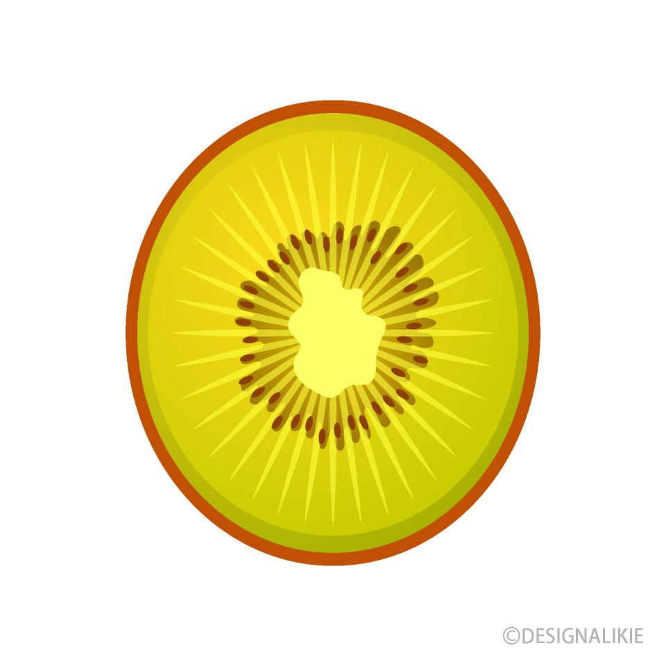 Kiwi dorado en rodajas