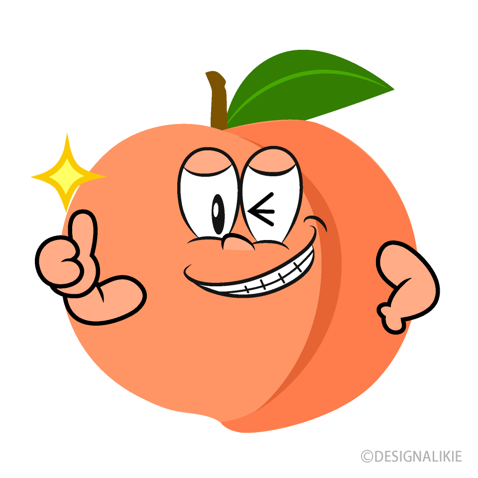 Thumbs up Peach