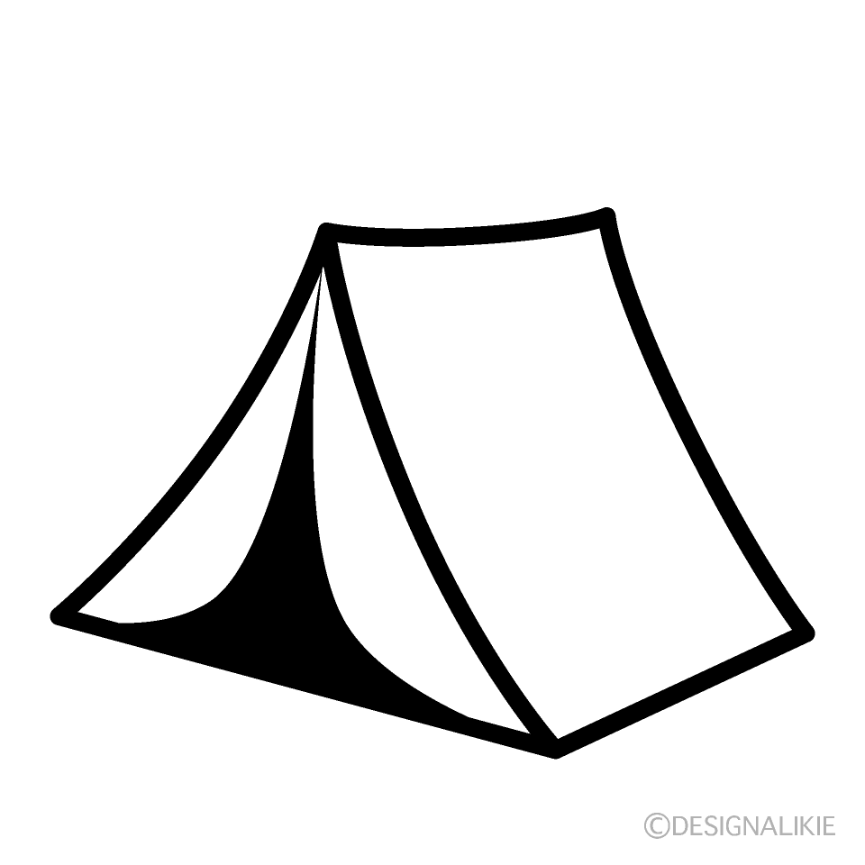 Tent Black and White