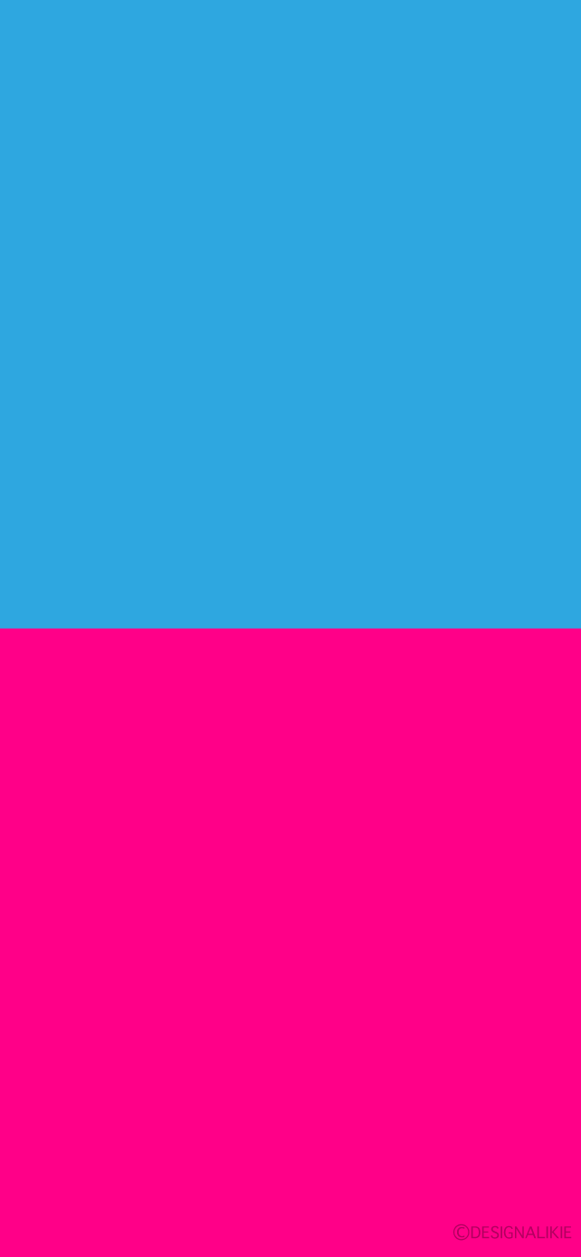 Light Blue and Deep Pink