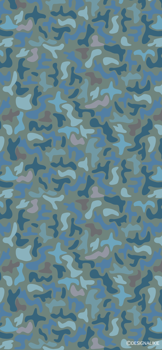 Blue Camouflage