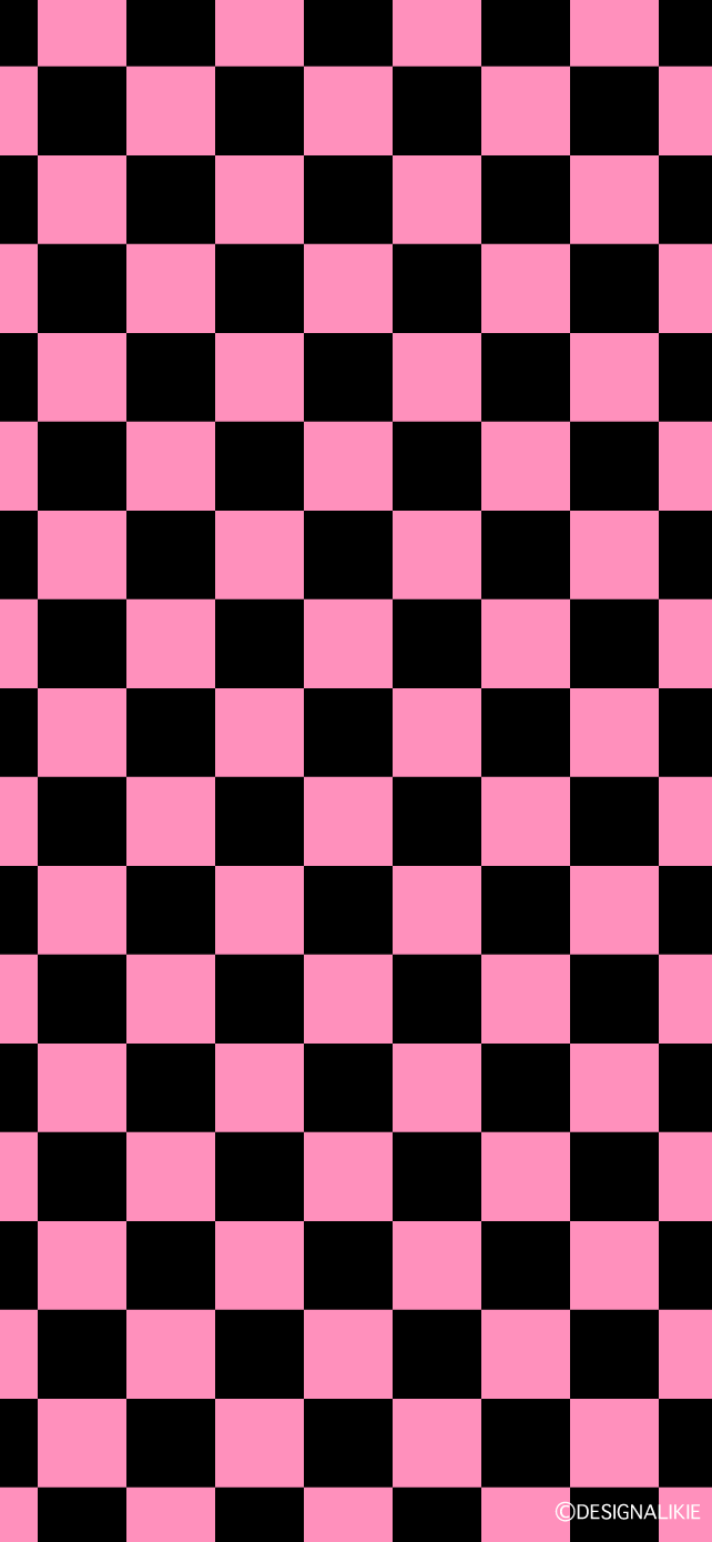 Pink and Black Check