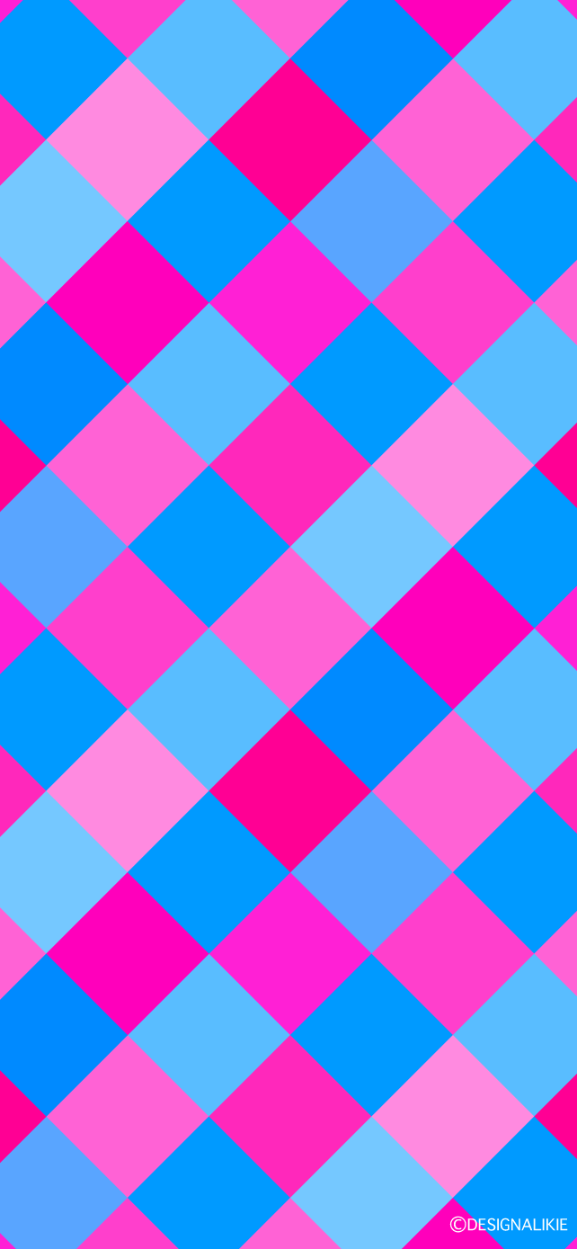Blue and Pink Check