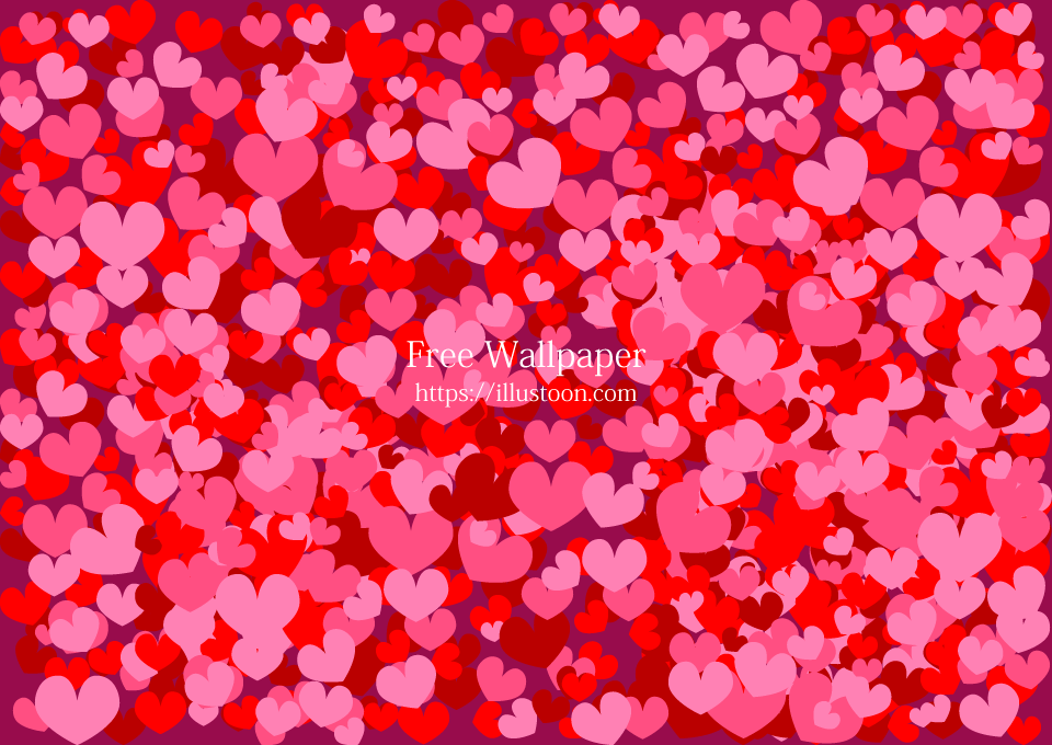 Lots of Red Hearts