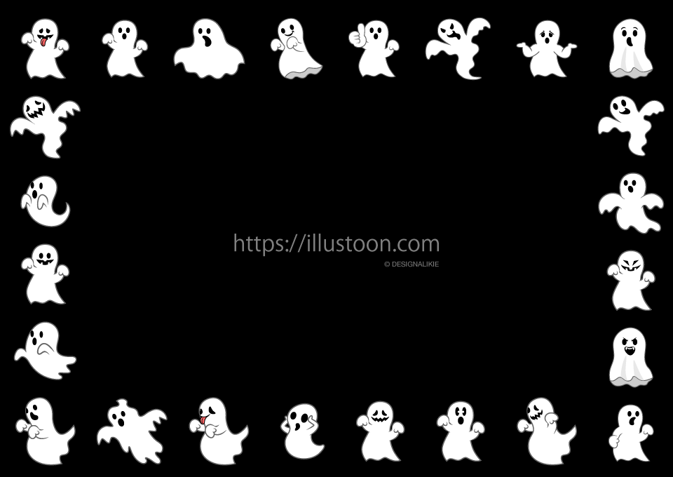 Borde de Fantasmas Negro