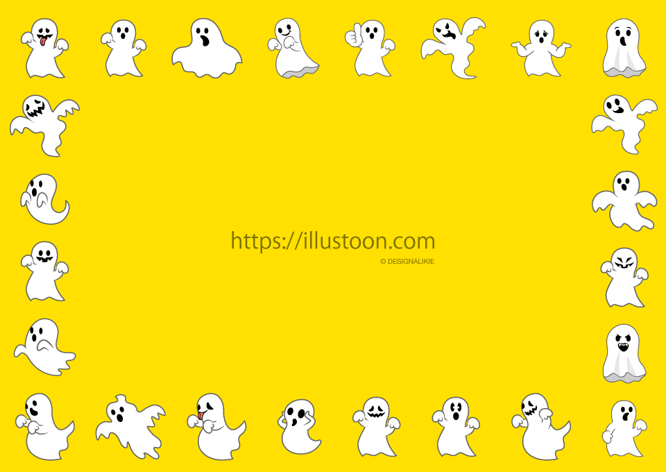 Ghosts Border Yellow