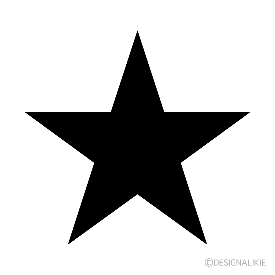Estrella Negra Afilada