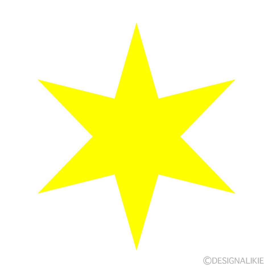 Estrella Amarilla Hexagonal