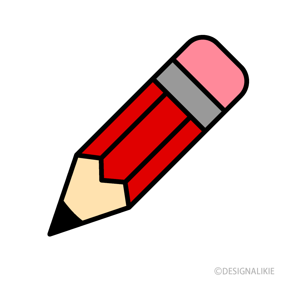 Lápiz Rojo Corto