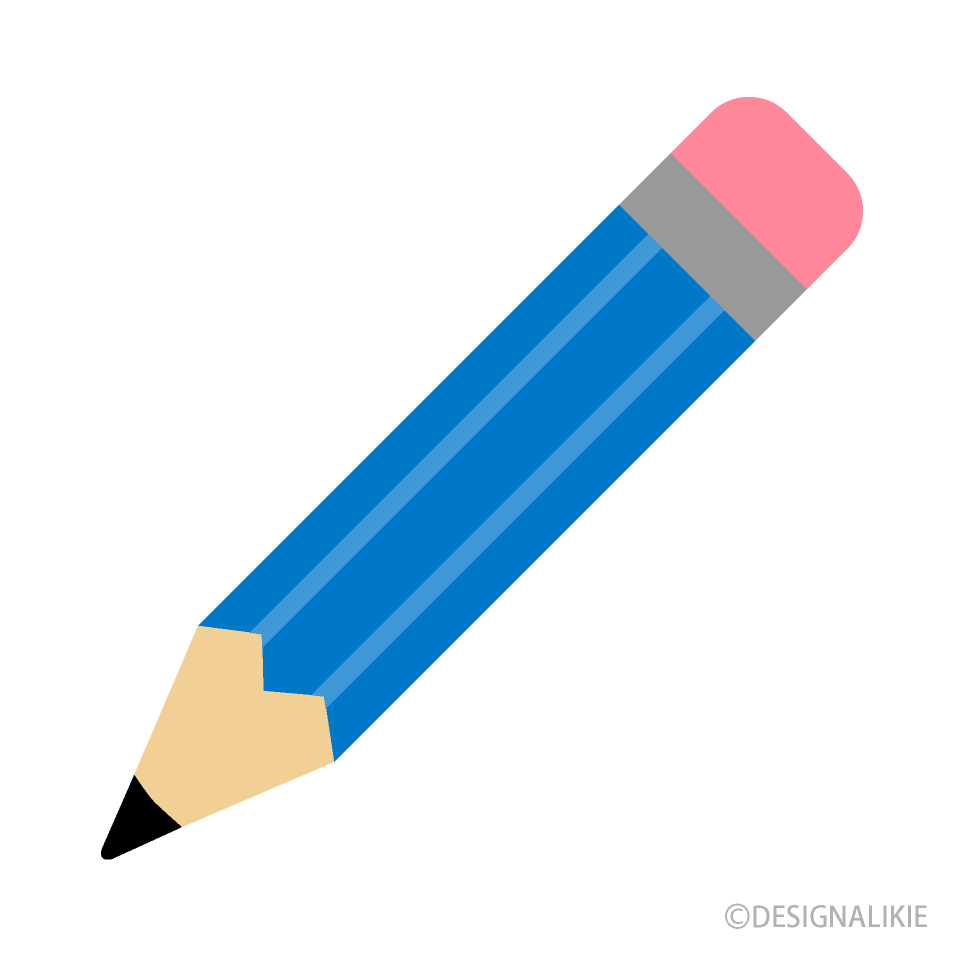 Cute Blue Pencil