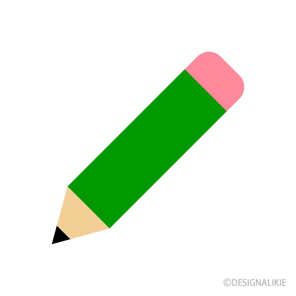 Lápiz Verde Sencillo